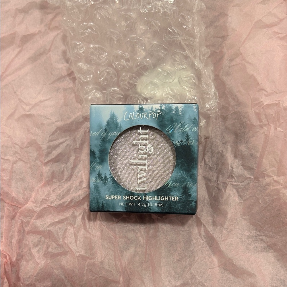 Colourpop X Twilight Super Shock Pearlized Highligher NIB in “Meadow” 4.2g